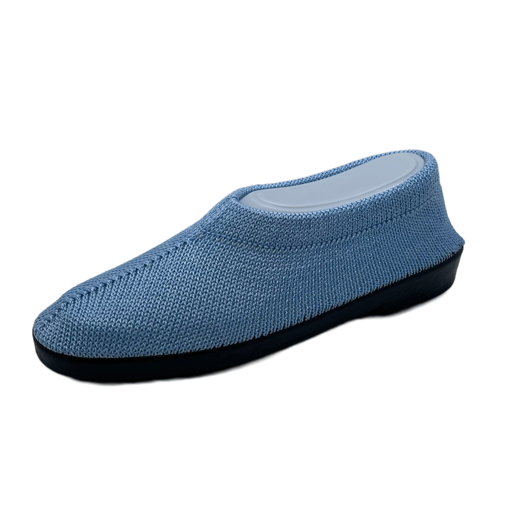 Gebreide Portugese Schoen | Blauw Celeste - Lichtblauw