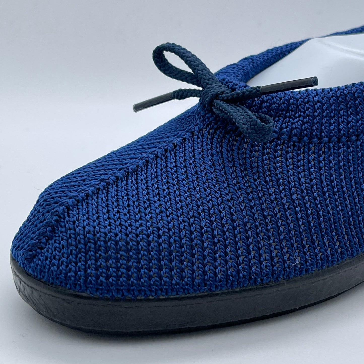 Euroconforto Atacador Portugese schoen blauw kobalt – detail veters