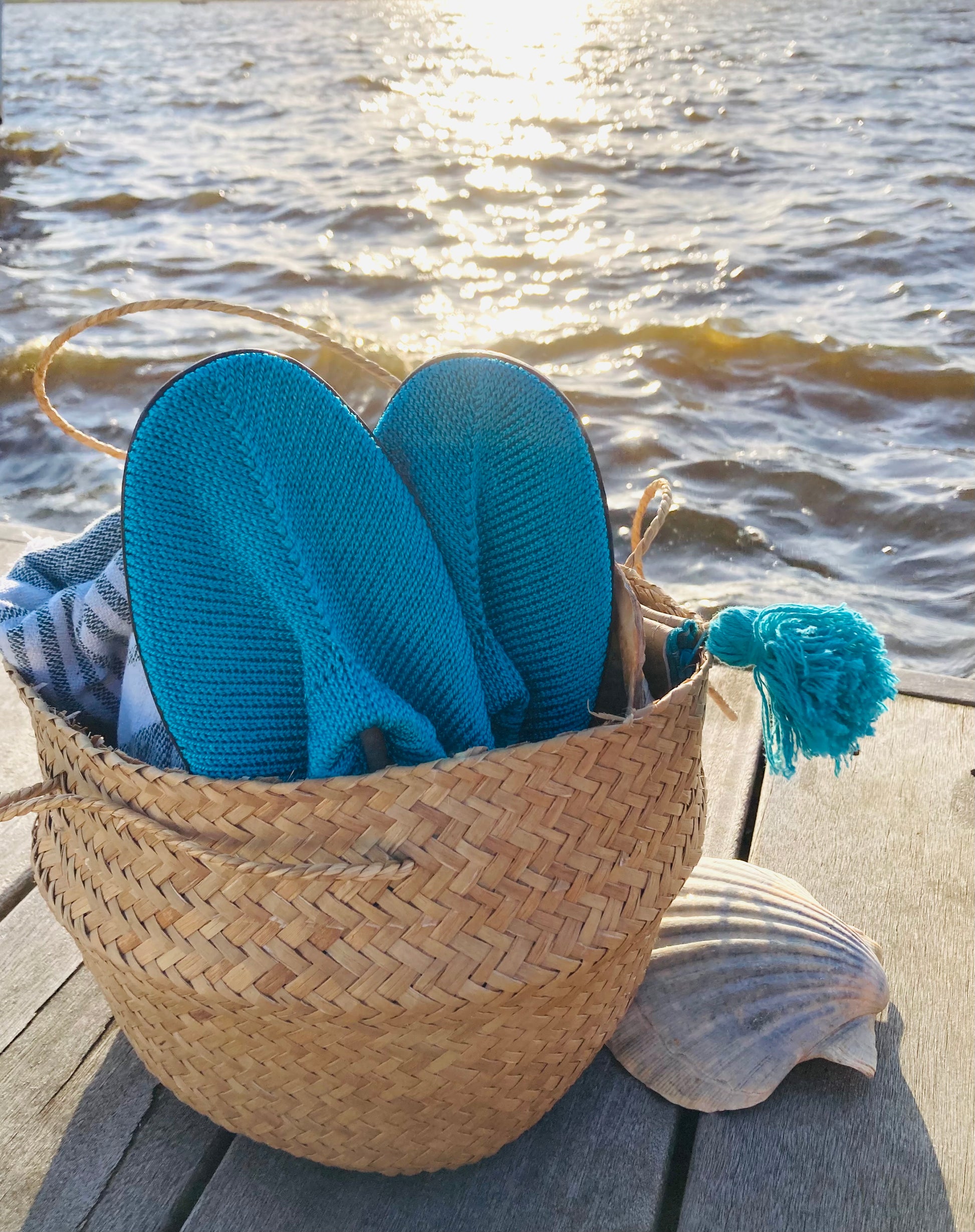 Portugese Schoen | Blauw Celeste - Lichtblauw