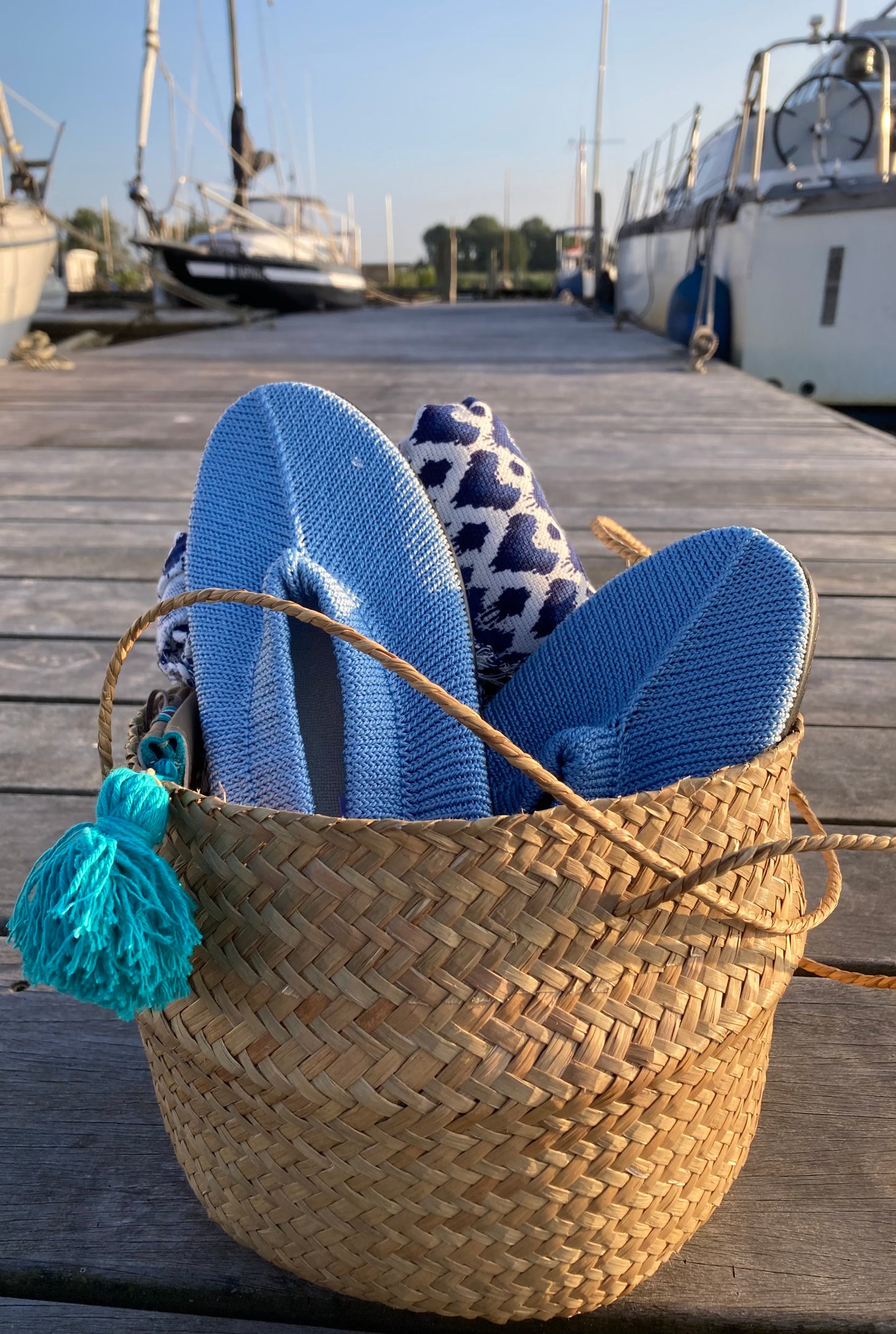 Portugese Schoen | Blauw Celeste - Lichtblauw