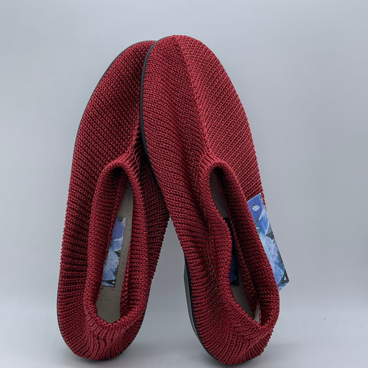 Gebreide Portugese Schoen | Terracotta