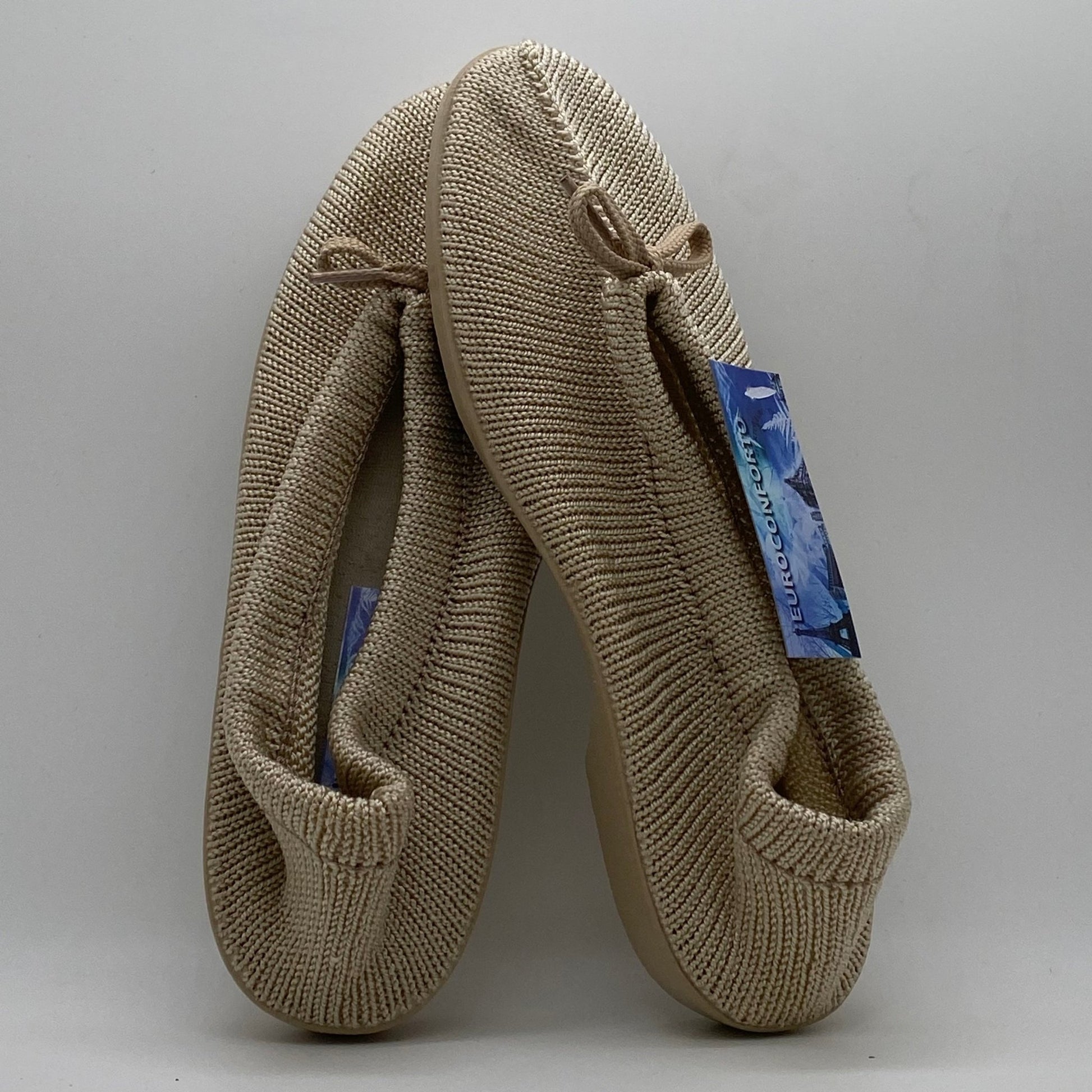 Euroconforto Atacador Portugese schoen beige – zijaanzicht