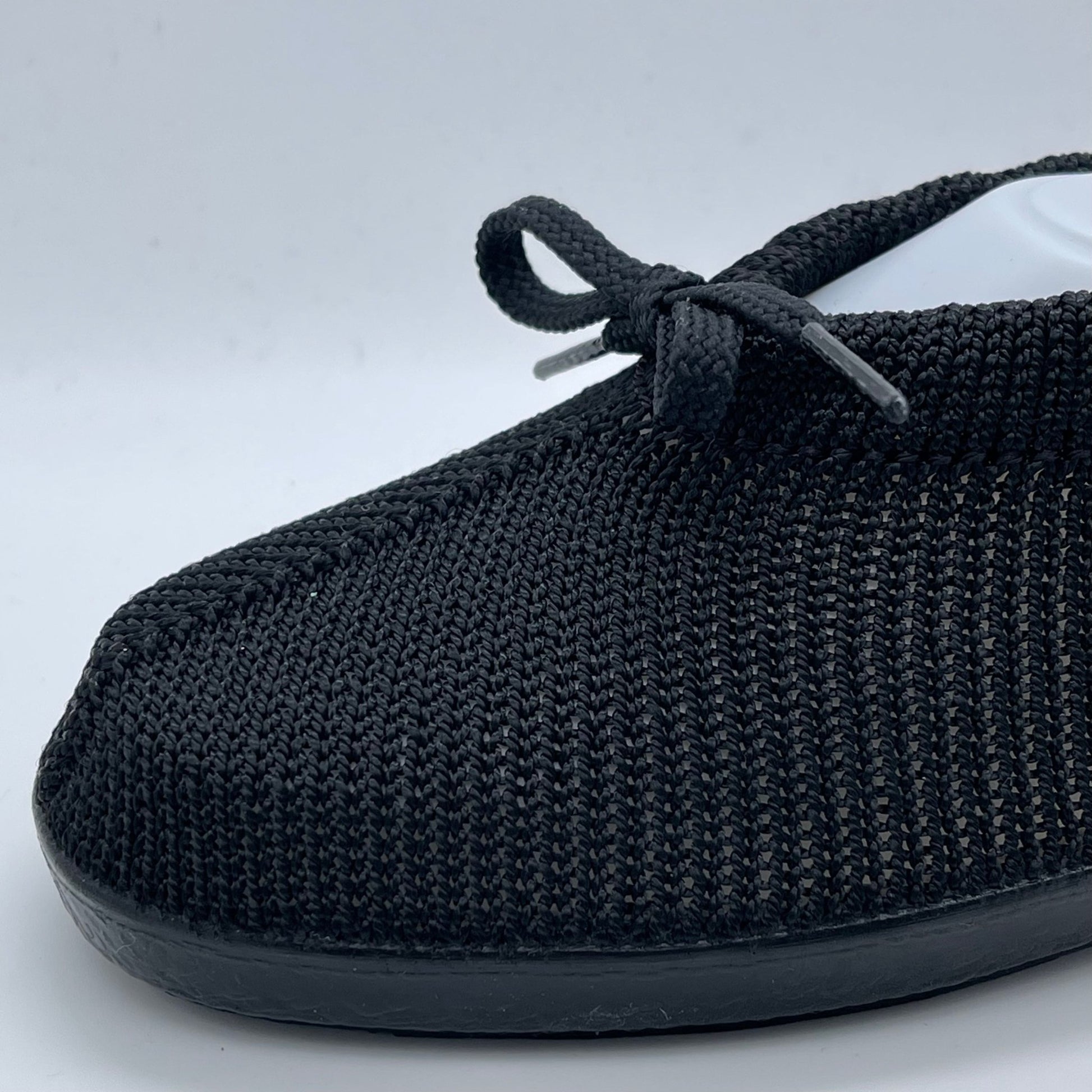 Euroconforto Atacador Portugese schoen zwart – detail veters