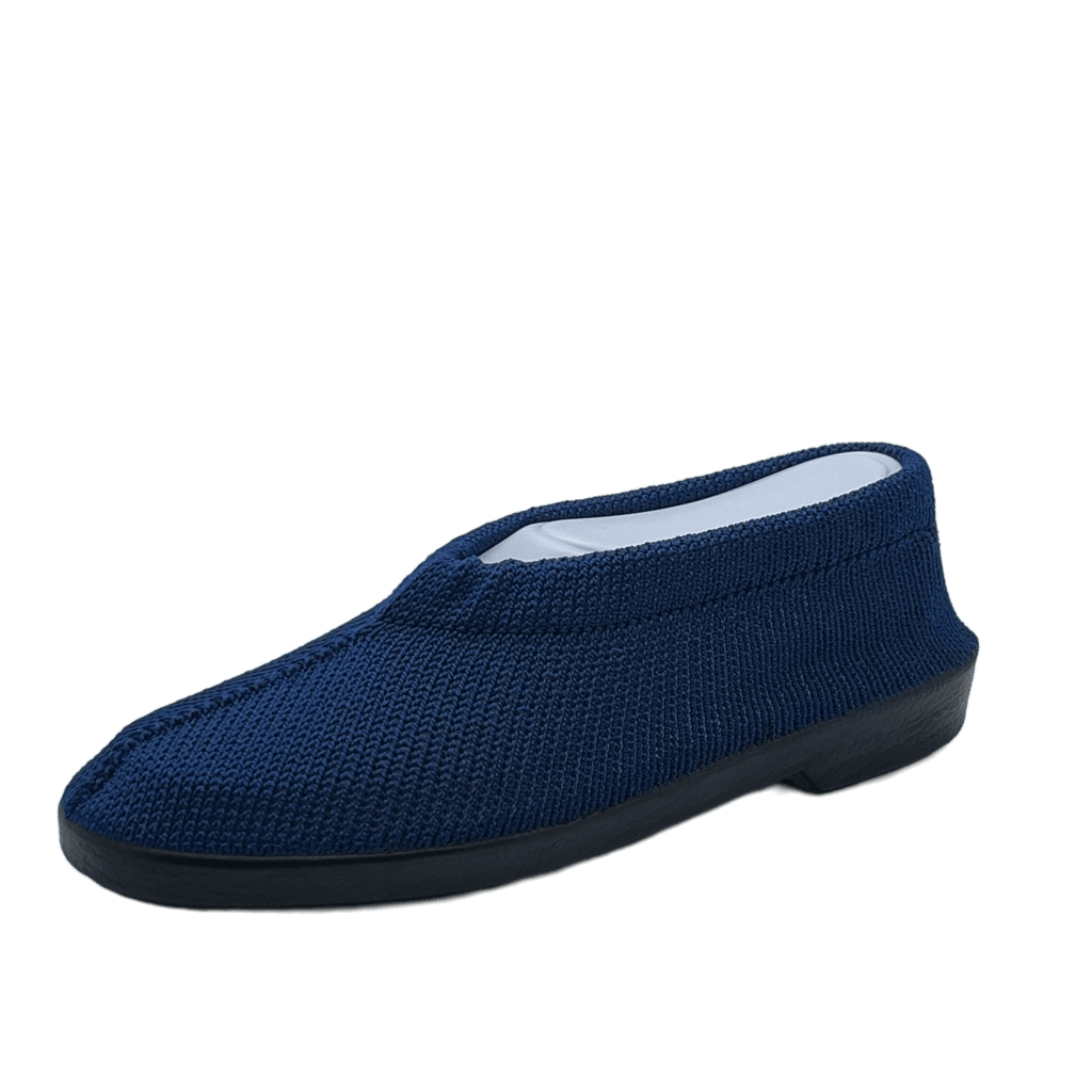 Euroconforto Portugese schoen blauw kobalt – onderzool en profiel